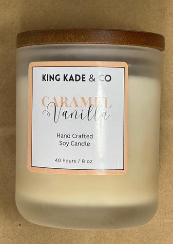 King Kade Candle - Caramel Vanilla Candle