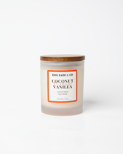 King Kade Candle - Coconut, Orange and Vanilla