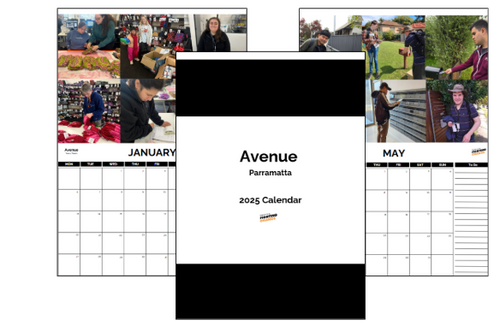 Avenue 2025 Parramatta Calendar