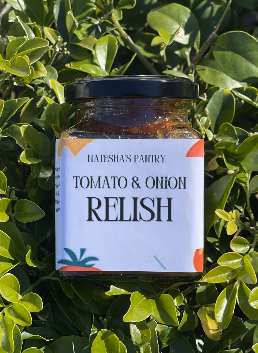 Natesha's Pantry Tomato and Onion Chutney