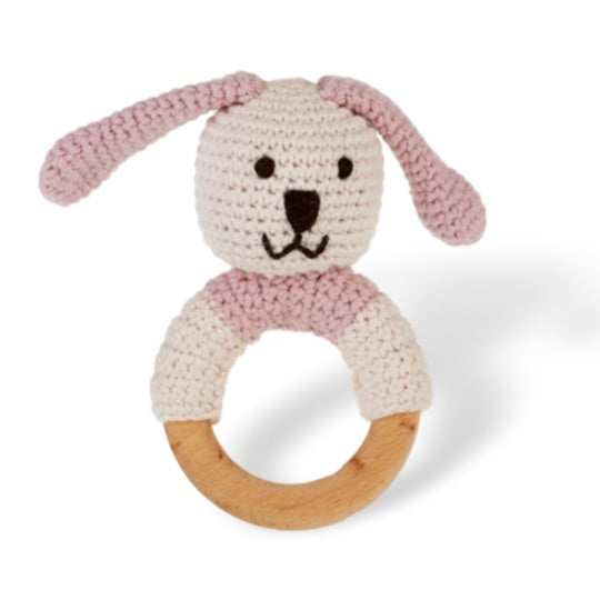 NC - Pebble Bunny Rattle