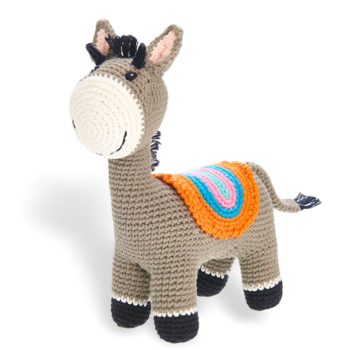 Standing Donkey Rattle
