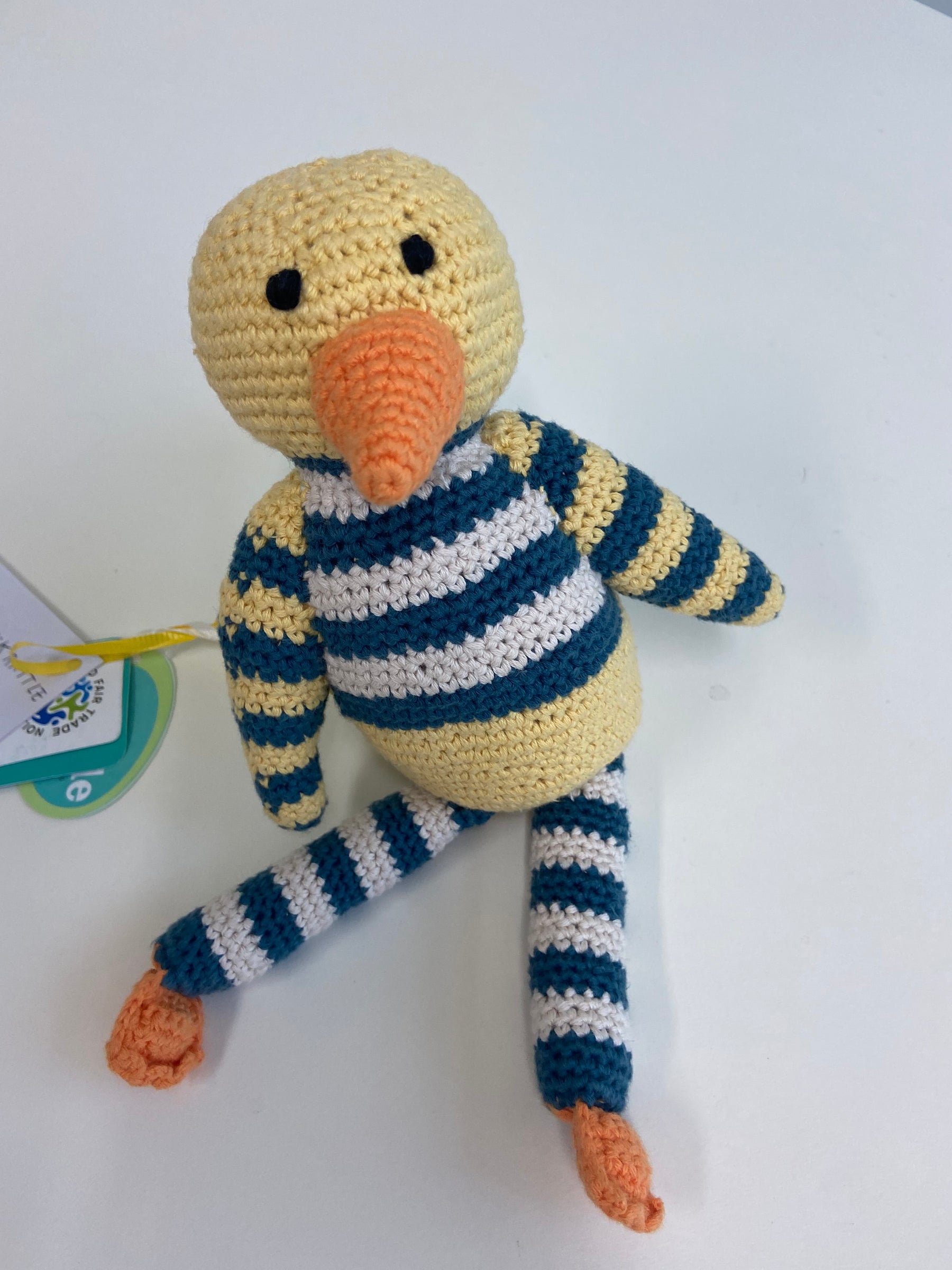 Organic Duck Rattle