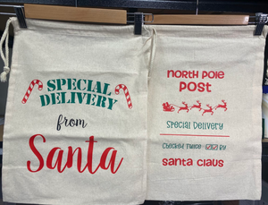 NC - Assorted Christmas Sacks