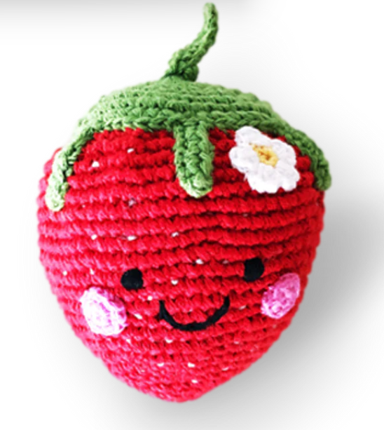 Friendly Strawberry Rattle