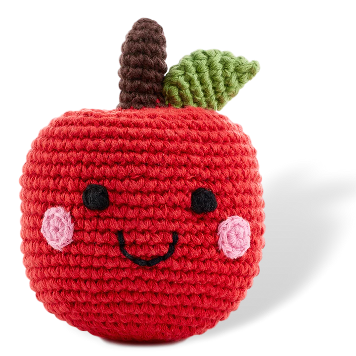 Friendly Fruit Rattle - Apple