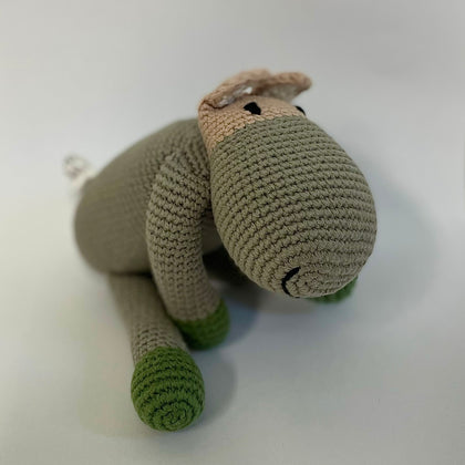 Organic Hippo Rattle
