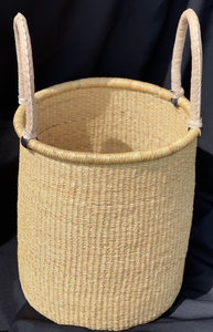 NC - ASIGE Laundry Basket (Natural and Aztec Design)